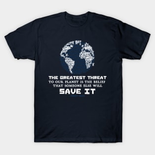 Protect Our Planet [blue] T-Shirt